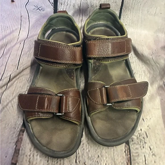 Rockport Rocklake Sandals Men's 7MBrown Leather Sport Outdoor Comfort Hiking GUC - Picture 7 of 10